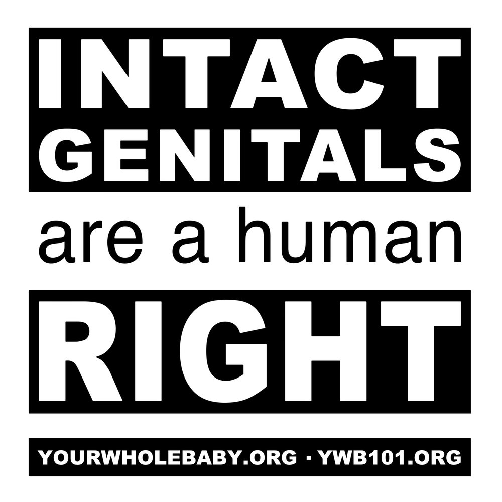 Intact Genitals are a human Right